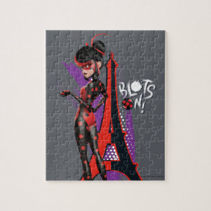 Miraculous Re-verse Shadybug Blots On! Jigsaw Puzzle