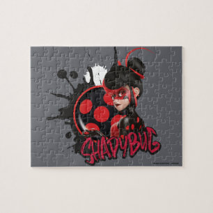 Miraculous Re-verse Shadybug Character Graphic Jigsaw Puzzle