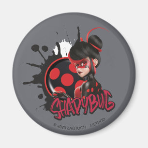 Miraculous Re-verse Shadybug Character Graphic Magnet