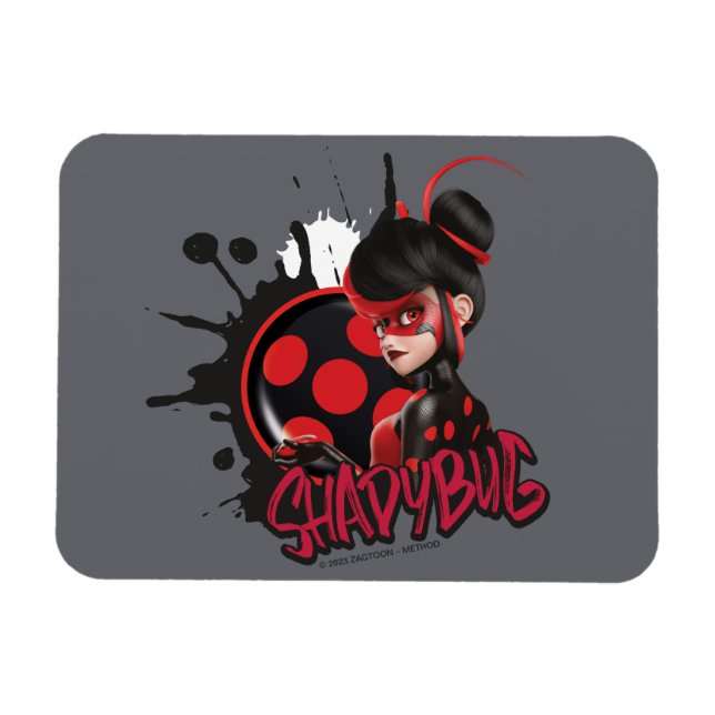Miraculous Re-verse Shadybug Character Graphic Magnet (Horizontal)