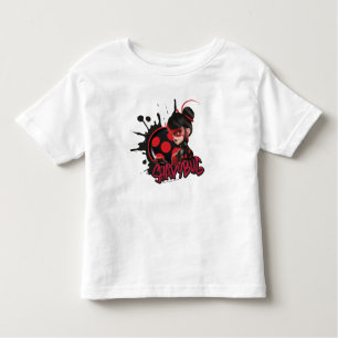 Miraculous Re-verse Shadybug Character Graphic Toddler T-Shirt
