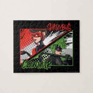 Miraculous Re-verse Shadybug & Claw Noir Jigsaw Puzzle