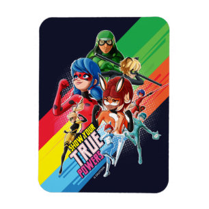 Miraculous Show Your True Powers Magnet