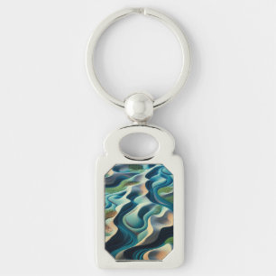 Mirage Currents Key Ring