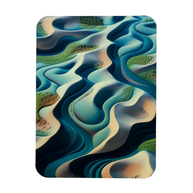 Mirage Currents Magnet (Vertical)