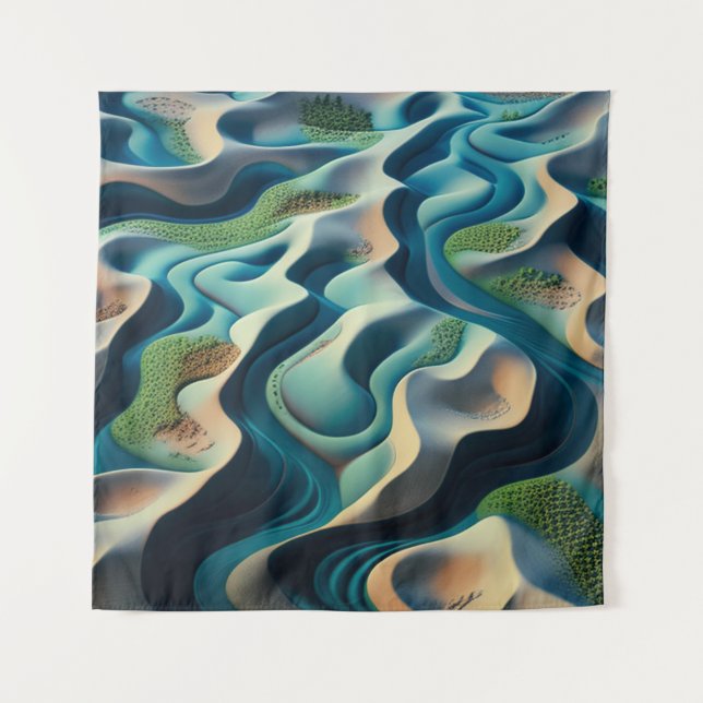Mirage Currents Tapestry (Front)
