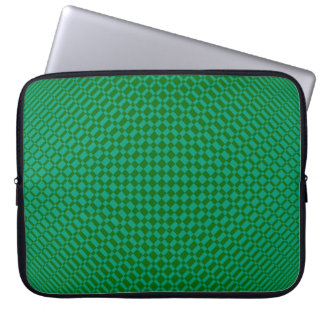 ‘Mirage’ | Emerald Green on Deep Green | Laptop Sleeve