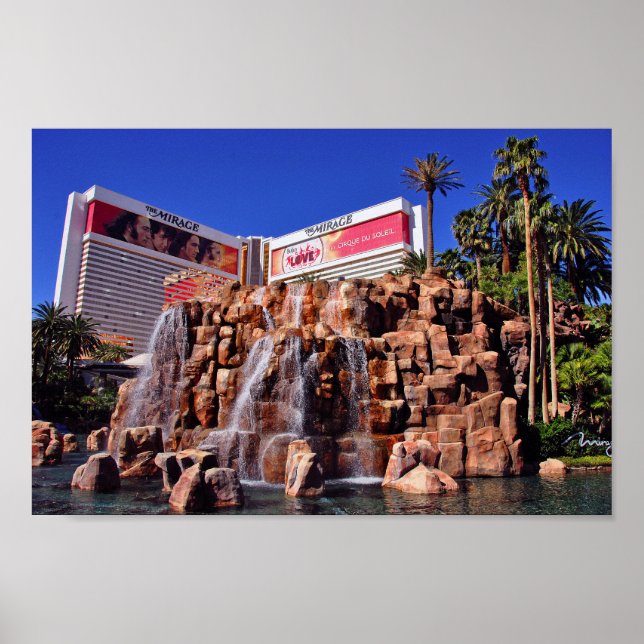 Mirage Hotel Las Vegas United States of America Poster (Front)
