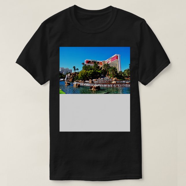 Mirage Hotel Las Vegas United States T-Shirt (Design Front)