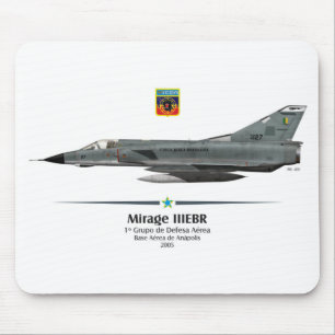 Mirage IIEBR - Brazilian Air Force - FAB Mouse Pad
