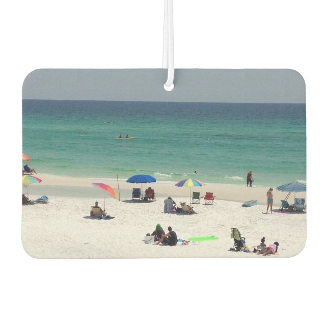 Miramar Beach Florida Car Air Freshener (Front)