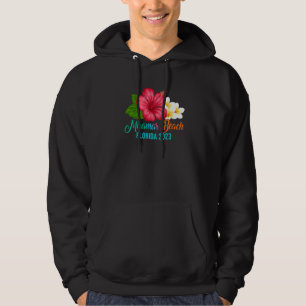 Miramar Beach Vacation Florida Tropical Hibiscus F Hoodie