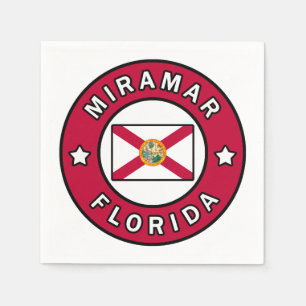 Miramar Florida Napkin