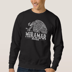 Miramar Mexico Eagle Retro Vintage Distressed Sweatshirt