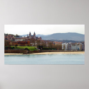 Miramar Palace in Donostia - San Sebastián Poster
