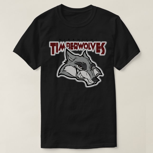 Miramichi Timberwolves T-Shirt (Design Front)