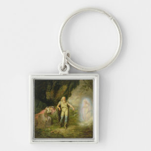 Miranda, Prospero and Ariel, from 'The Tempest' by Key Ring