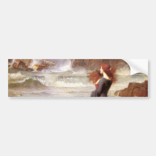 Miranda -- The Tempest by John William Waterhouse Bumper Sticker