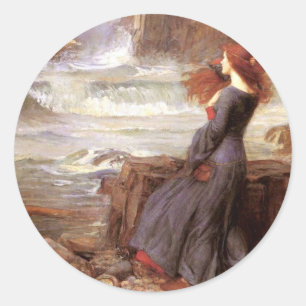 Miranda - The Tempest Classic Round Sticker