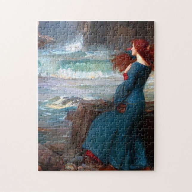 Miranda The Tempest John William Waterhouse Jigsaw Puzzle (Vertical)