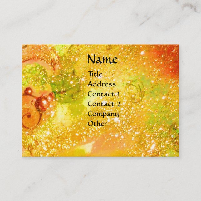 MIRANDOLINA  / Performing  Arts ,Costume Designer Business Card (Front)