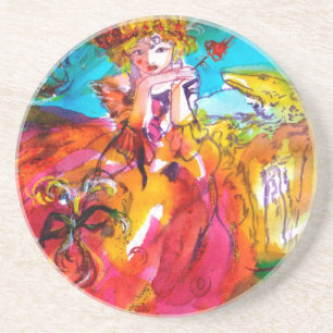 MIRANDOLINA / Venetian Carnival Masks Coaster