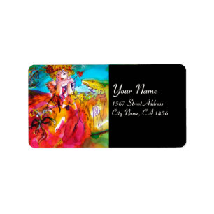 MIRANDOLINA  / Venetian Carnival Masks Label