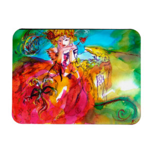 MIRANDOLINA  / Venetian Carnival Masks Magnet