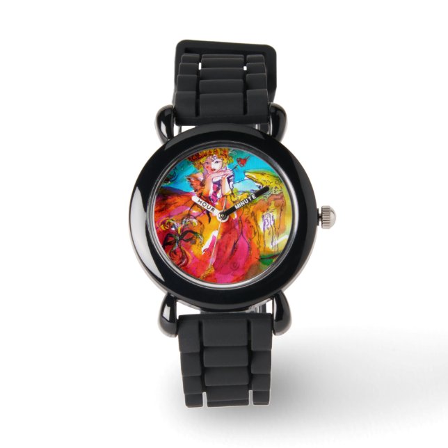 MIRANDOLINA  / Venetian Carnival Masks Watch (Front)