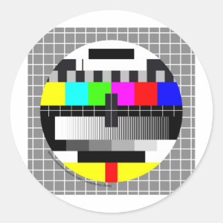 Mire TV Classic Round Sticker