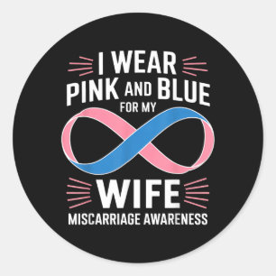 Miriage Awareness Pregnancy And Infant Loss Classic Round Sticker
