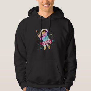 MIRIAM - Adorable girl name with cute Astronaut Hoodie