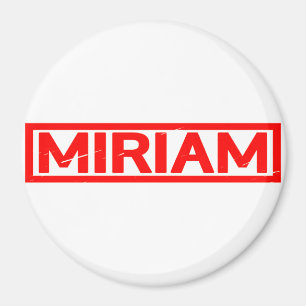 Miriam Stamp Magnet
