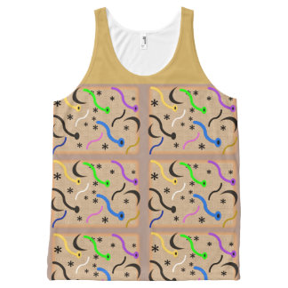 MIRO PRINT TANK, i Art & Designs, Cocuyo Art & Des All-Over Print Singlet