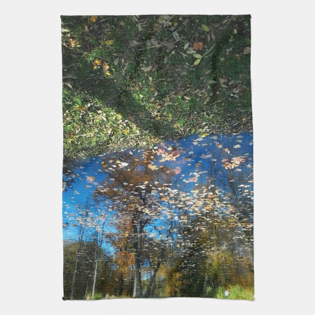 Miroir Mirror Autumn Kitchen Towel (Vertical)