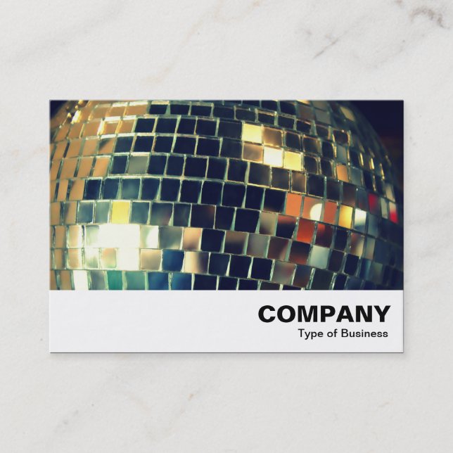Mirror Ball Business Card (Front)