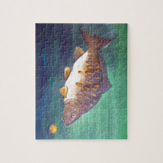 Mirror carp Fishing Jigsaw Puzzle