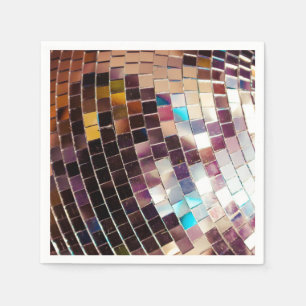 Mirror Disco Ball Napkin