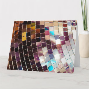 Mirror Disk Ball Card
