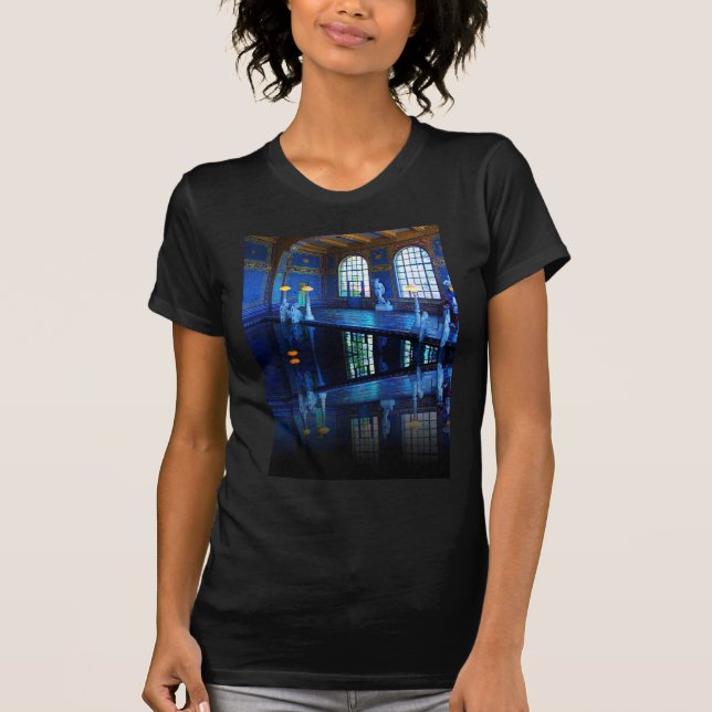 Mirror Image Hearst Castle Indoor Pool T-Shirt (Front)