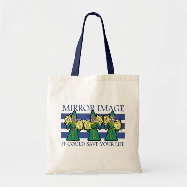 Mirror Image Tote Bag (Front)