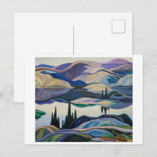 Mirror Lake   Franklin Carmichael   Postcard