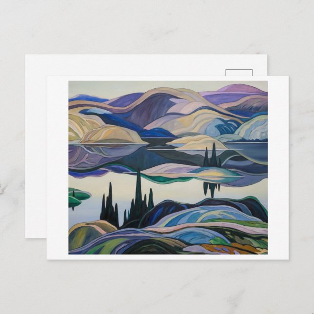 Mirror Lake | Franklin Carmichael | Postcard (Front/Back)