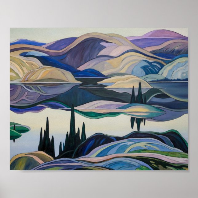 Mirror Lake | Franklin Carmichael | Poster (Front)