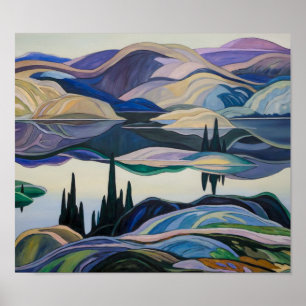 Mirror Lake   Franklin Carmichael   Poster