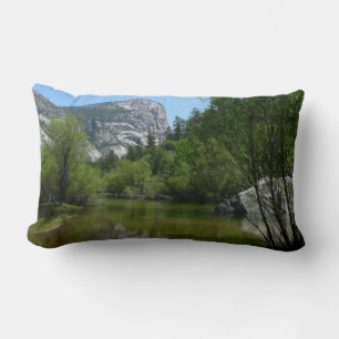Mirror Lake I in Yosemite National Park Lumbar Cushion