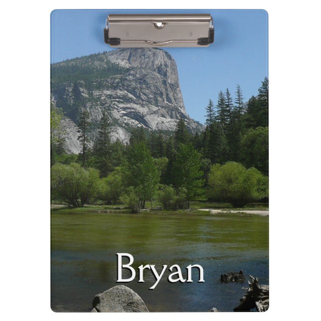 Mirror Lake II in Yosemite National Park Clipboard (Front)