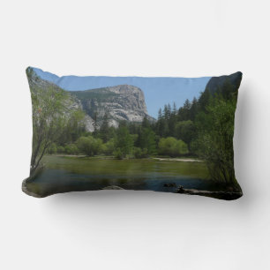 Mirror Lake II in Yosemite National Park Lumbar Cushion