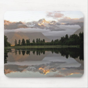 Mirror Lake - Lake Matheson Mousepad