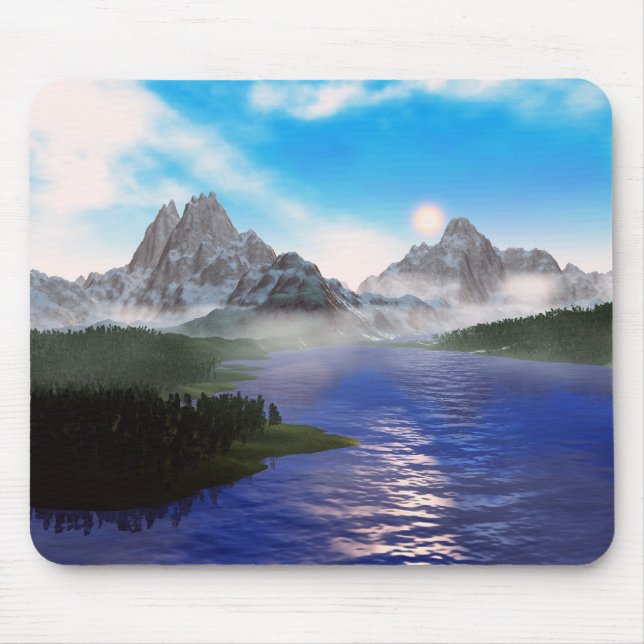mirror lake mouse pad (Front)